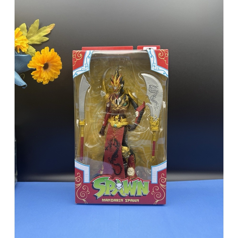 McFarlane Toys Mandarin Spawn Red Outfit 7-Inch Action Figure NEW SEALED!